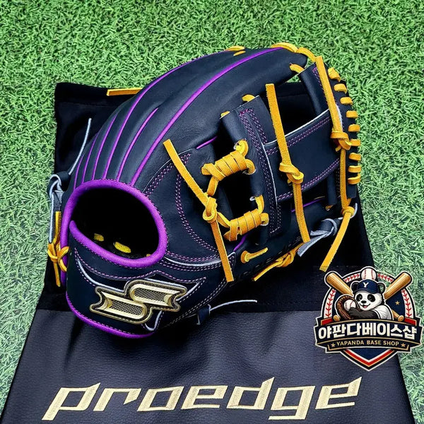 [BUNJANG] SSK Pro Edge Special Order Infielders Glove Navy/Purple / SSK 프로엣지 최고등급 스페셜 오더 내야 글러브 네이비/퍼플
