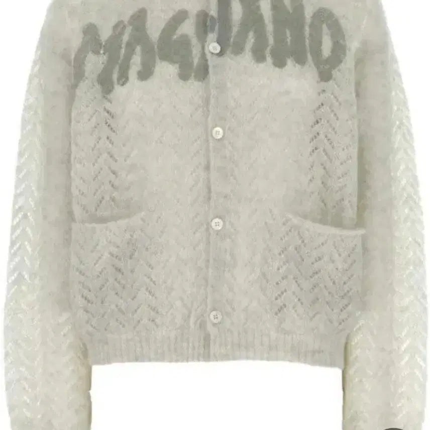 [BUNJANG] MAGLIANO Bimbo Cardigan White L / [L]마리아노 빔보가디건 화이트