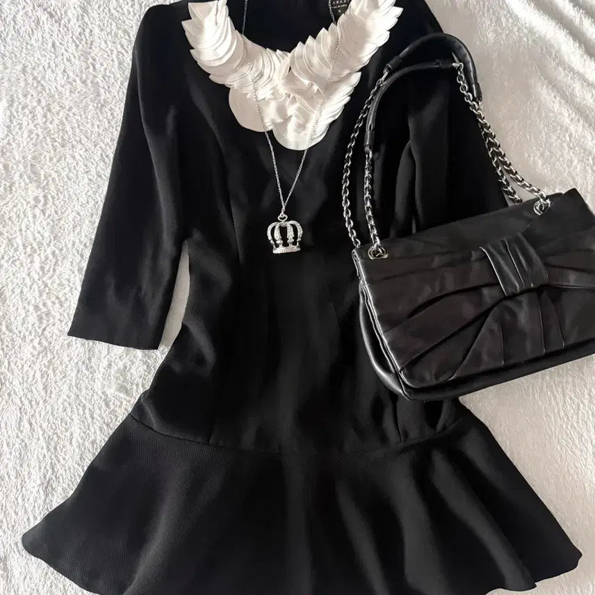 [BUNJANG] Vintage Y2K Gothic Lolita Frill Dress / 프릴 원피스 빈티지 y2k 고스로리 로맨틱고딕 공겜여주 스나계 히메갸루