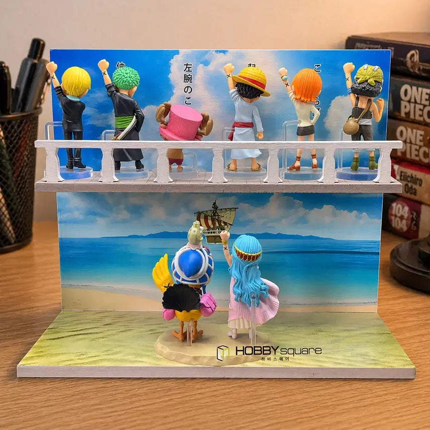 [BUNJANG] One Piece World Collectable Figure Diorama Base / [배경베이스] 원피스 월드콜렉터블 동료의 증표 배경 베이스 월콜