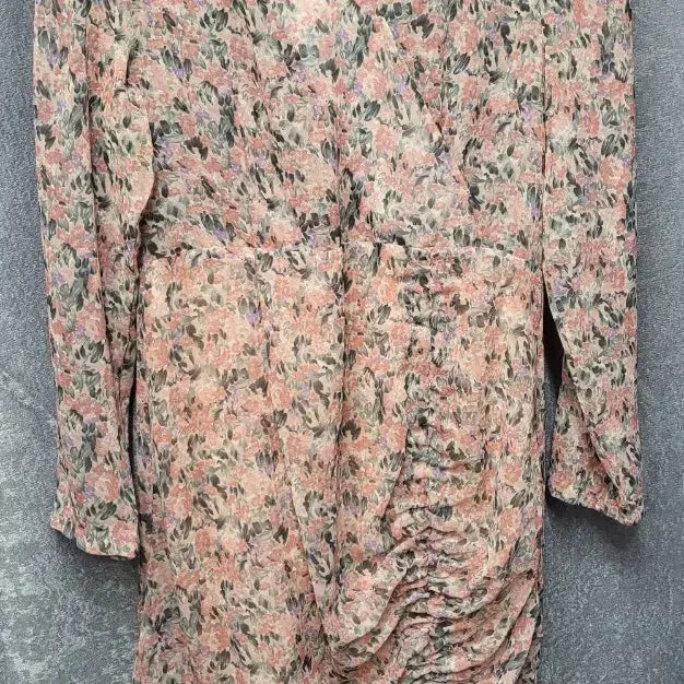 [BUNJANG] WAVE Flower Shirring Dress / WAVE 플라워 셔링 원피스