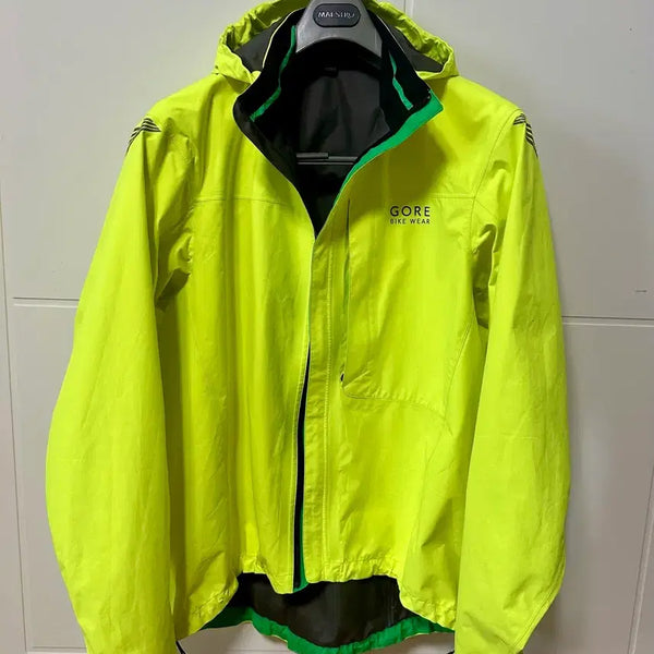 [BUNJANG] Gore Bike Wear Lime Riding Jacket XL (Asia) / 고어 바이크 웨어 라임 라이딩 자켓 XL(아시아)