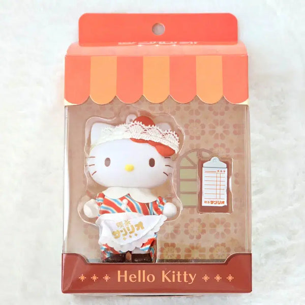 [BUNJANG] Sanrio Kissaten Cafe Hello Kitty Sofubi Figure / 산리오 킷사 산리오카페 헬로키티 소프비 피규어