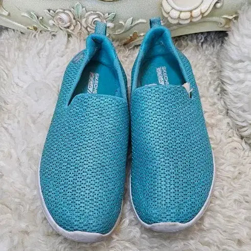 [BUNJANG] Skechers Go Walk Comfort Slip-On Mint / 스케쳐스 고워크 컴포트 슬립온 민트