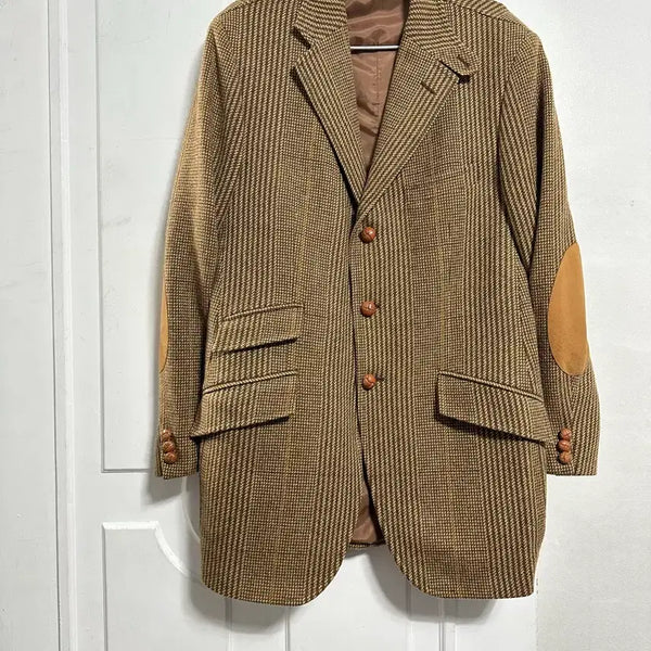 [BUNJANG] Polo Ralph Lauren Tailored Herringbone Wool Blazer / 폴로 랄프로렌 테일러드 헤링본 울 블레이저