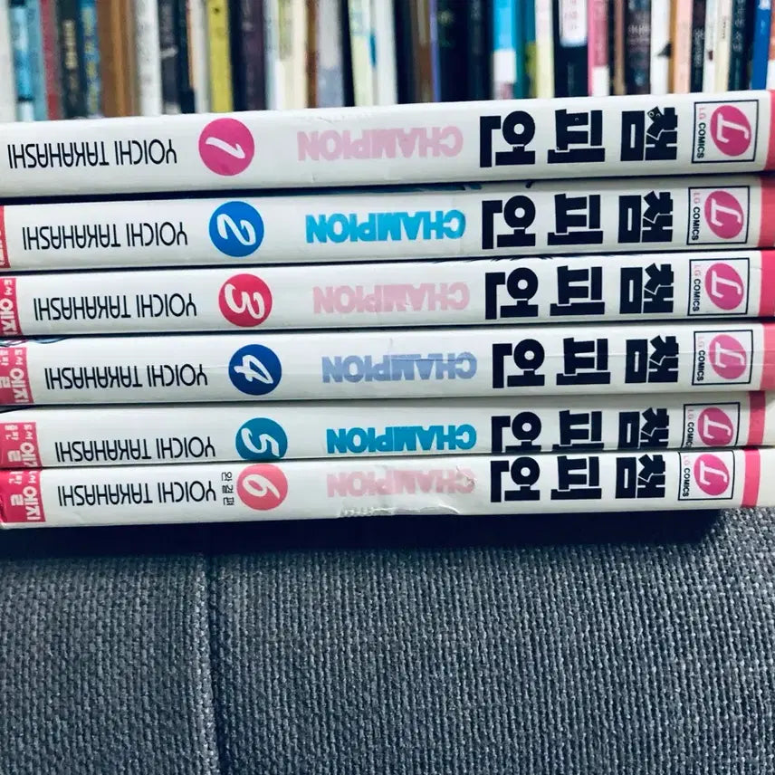 [BUNJANG] Fly Captain Champion Complete Set (Volumes 1-6) / 날아라캡틴 작기 챔피언 1-6완결