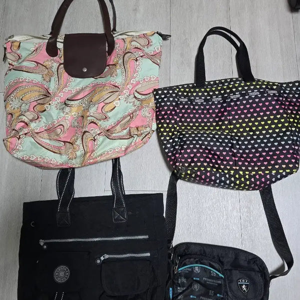 [BUNJANG] Lesportsac EXR 4-Piece Bag Set (Shoulder Bag, Crossbody Bag, Tote Bags) / 가방 4종 숄더백 크로스백(레스포삭 EXR 가방)