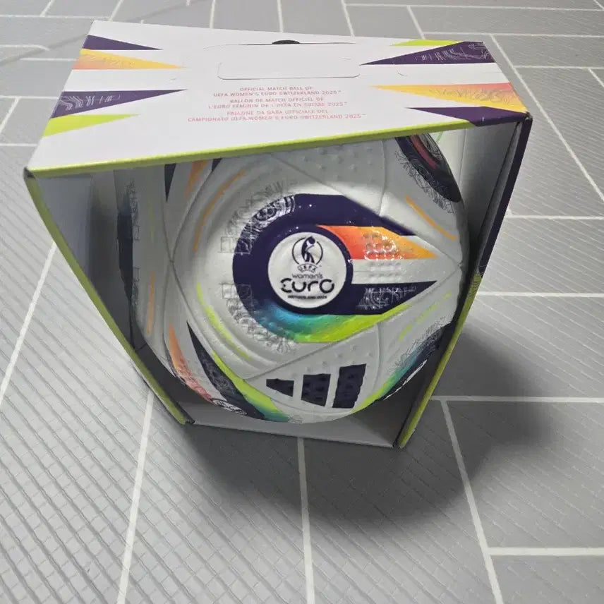 [BUNJANG] Adidas W EURO 25 Pro Match Ball Size 5 / (새제품) 아디다스 W EURO25 PRO 매치볼 팝니다
