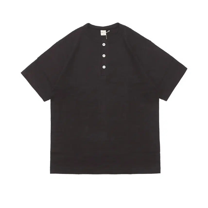 [BUNJANG] Warehouse Henley Neck Short Sleeve T-shirt Lot 4601 [L] / 웨어하우스 헨리넥 반팔티 lot 4601 [L]
