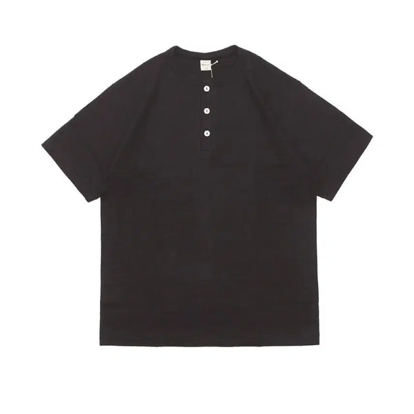 [BUNJANG] Warehouse Henley Neck Short Sleeve T-shirt Lot 4601 [L] / 웨어하우스 헨리넥 반팔티 lot 4601 [L]