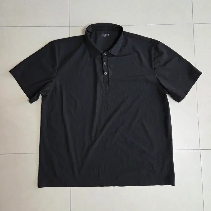 [BUNJANG] LANCETTI Men's Short Sleeve T-Shirt Size 120 / 란체티 남성 반팔티 120