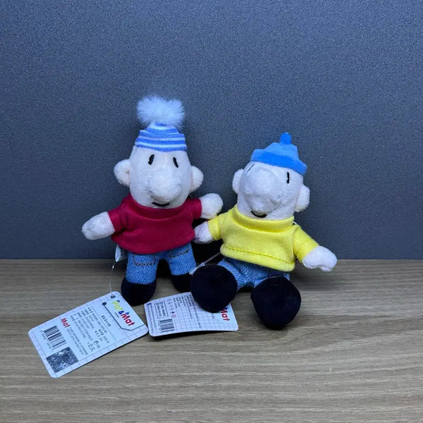 [BUNJANG] Pat & Mat Sitting and Standing Doll Keychain Set / 일괄) Pat & Mat 패트와매트 인형 키링 세트
