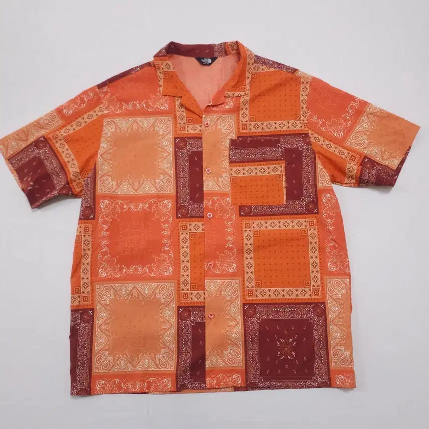 [BUNJANG] The North Face Bandana Short Sleeve Shirt XXL / XXL) 노스페이스 반다나 반팔셔츠
