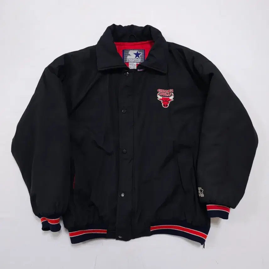 [BUNJANG] Starter 90s Chicago Bulls Bomber Jacket / L) 스타터 90s 시카고 불스 봄버 자켓