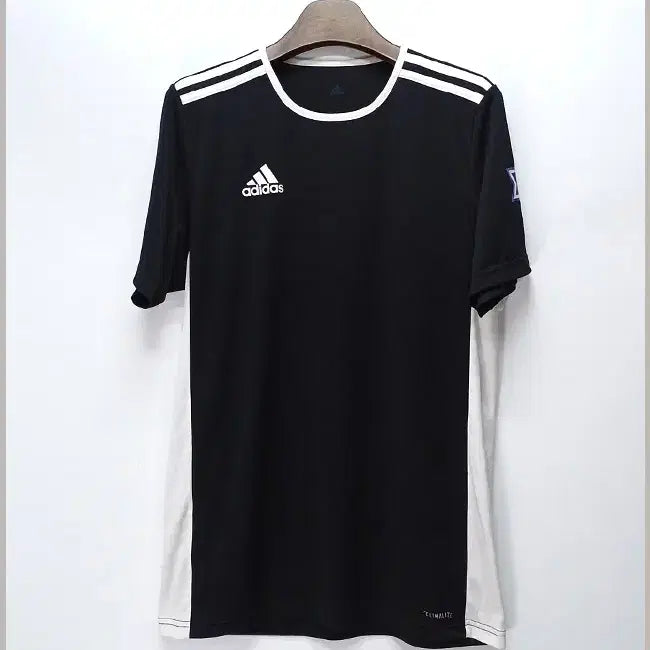 [BUNJANG] Adidas Authentic Sports T-Shirt Black/White Size 100 / 아디다스 정품 스포츠 티셔츠 100핏 H-957