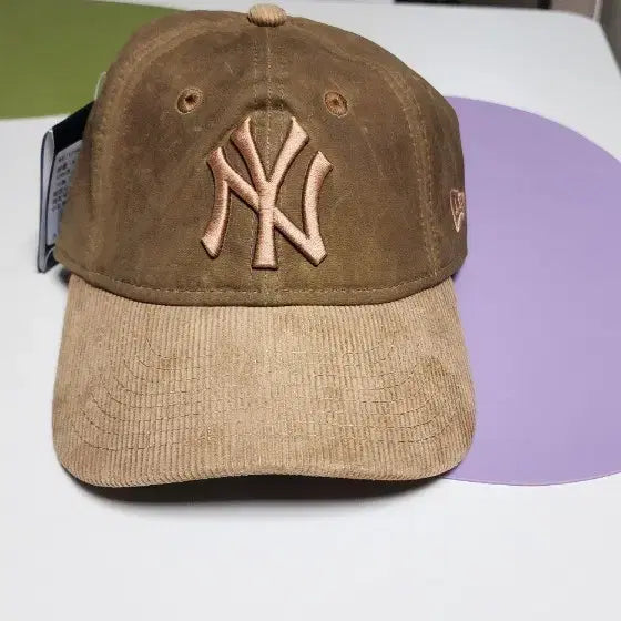 [BUNJANG] New Era NY Corduroy Cap Brown Youth / 뉴에라 NY 코듀로이 볼캡 브라운 YOUTH 새제품