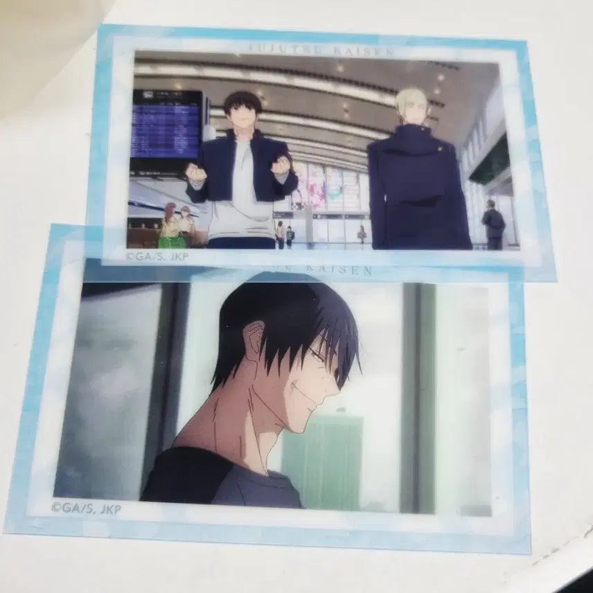 [BUNJANG] Jujutsu Kaisen Memorial Clear Card Set - Toji Fushiguro & Kento Nanami / 주술회전 메모리얼 클리어카드 토우지 나나미