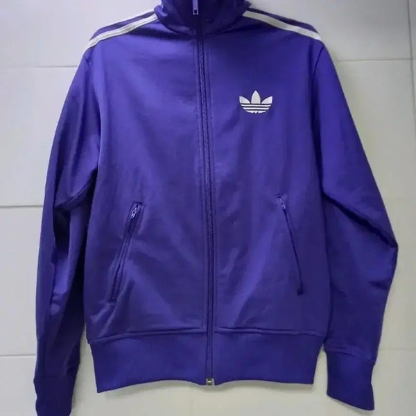 [BUNJANG] Adidas Firebird Purple Track Top Jersey Size S 90 / 아디다스 파이어버드 퍼플 보라 트랙탑 저지 져지집업 S 90