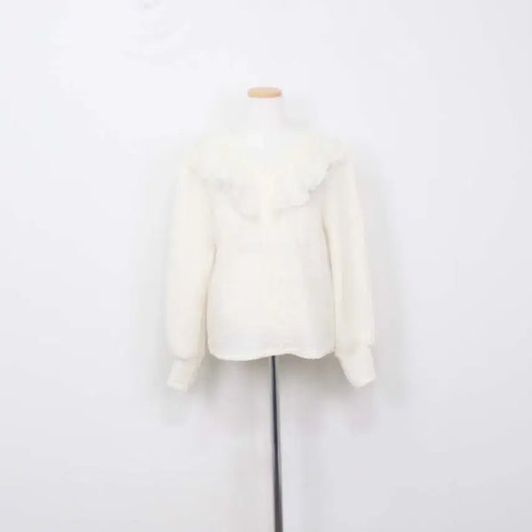 [BUNJANG] SOOS Women's V-Neck Blouse Nylon 100% Latest Arrival / [정품] 수스 여성 브이넥 블라우스 티셔츠 최신상 85 정인샵