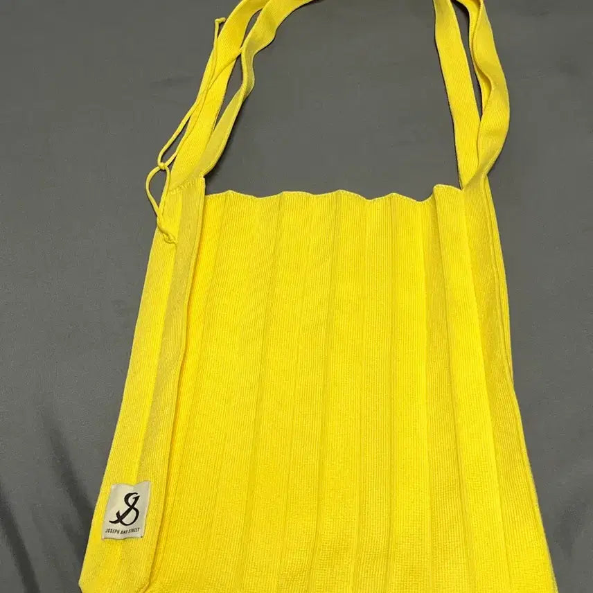 [BUNJANG] Joseph & Stacey Pleated Bag Medium Yellow / 조셉앤스테이시 플리츠백 노란색 (옐로우) 미디움