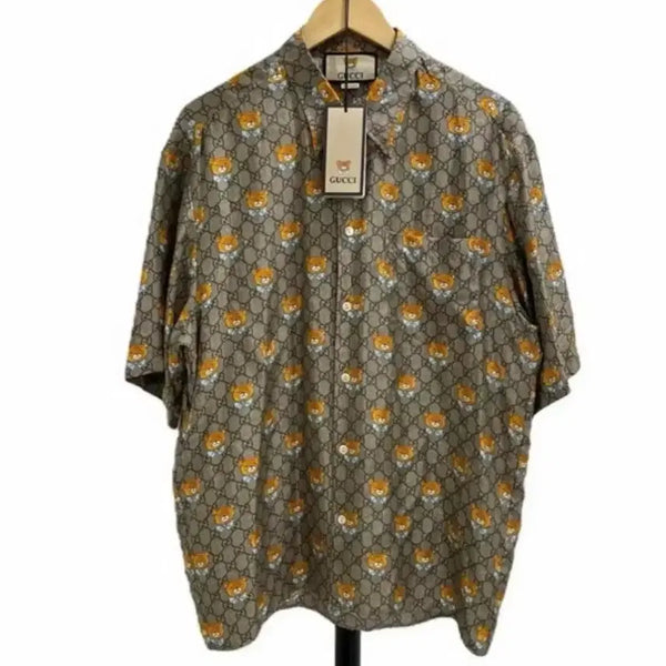 [BUNJANG] Gucci x Kai Collaboration Limited Edition Short Sleeve Shirt / [46] 구찌 X 카이 백화점 매장판 반팔 셔츠