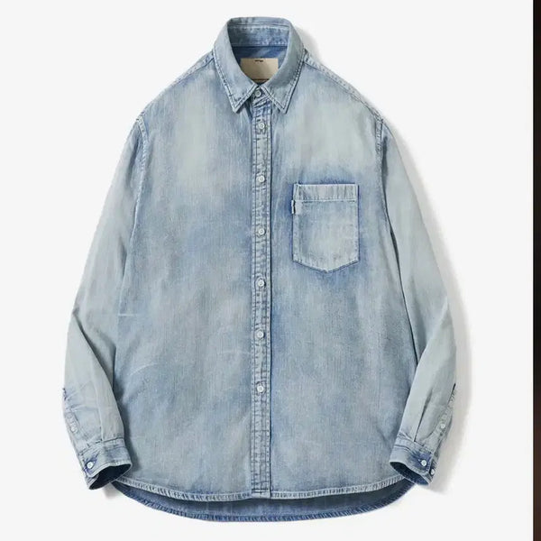 [BUNJANG] Pottery Denim Shirt Size 2 / 포터리 데님 셔츠 2사이즈