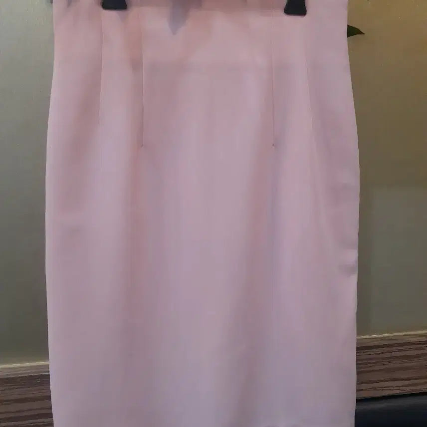 [BUNJANG] NOBLE Pink H-Line Midi Skirt / NOBLE핑크 H라인 스커트