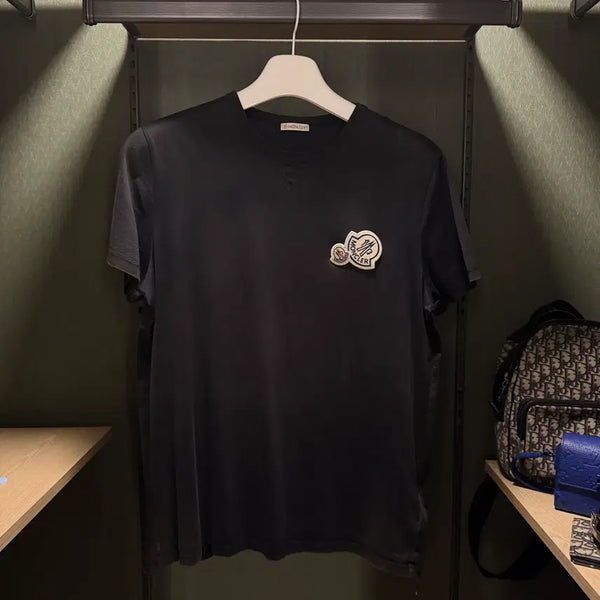 [BUNJANG] Moncler Logo Short Sleeve T-Shirt XL / 몽클레어 로고 반팔 XL