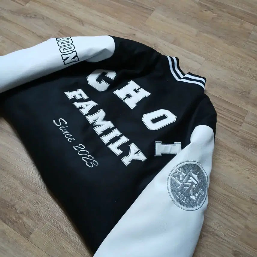 [BUNJANG] Choi-Gane Uniform Varsity Baseball Jacket / BJ 최군 최가네 과잠 여캠 굿즈 유니폼 바시티 야구점퍼 BJ