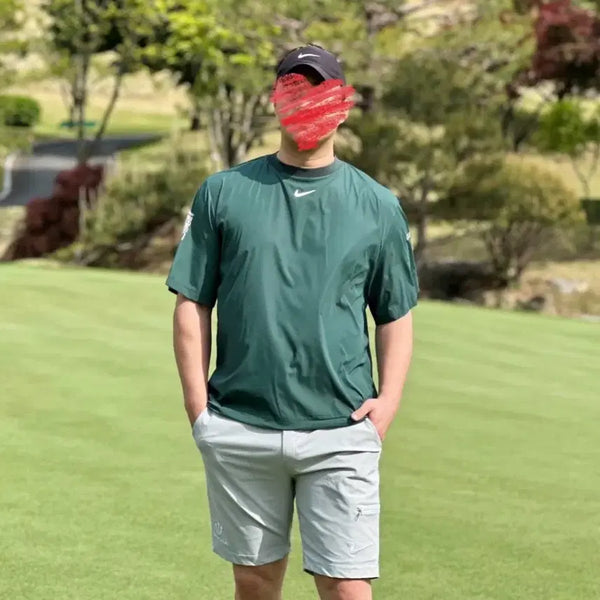 [BUNJANG] Men's Golf Crewneck & Pants Set / 남성 골프 크루넥& 팬츠