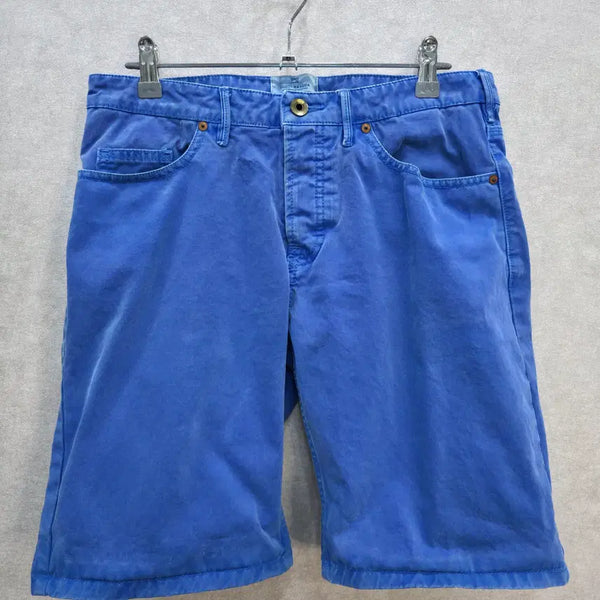 [BUNJANG] Scotch & Soda Blue Cotton Color Shorts / 스카치앤소다 컬러 쇼츠 SCOTCH & SODA