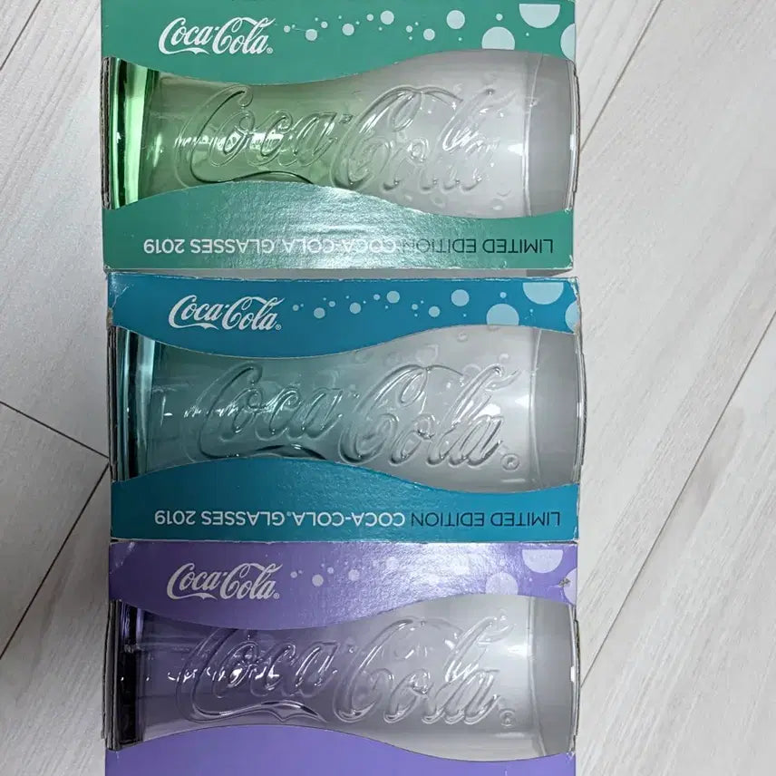 [BUNJANG] McDonald's Coca-Cola 2019 Limited Edition Summer Glass Cups Bundle Set / 맥도날드 코카콜라 2019 리미티드 글라스 컵 썸머 서머 써머 에디션