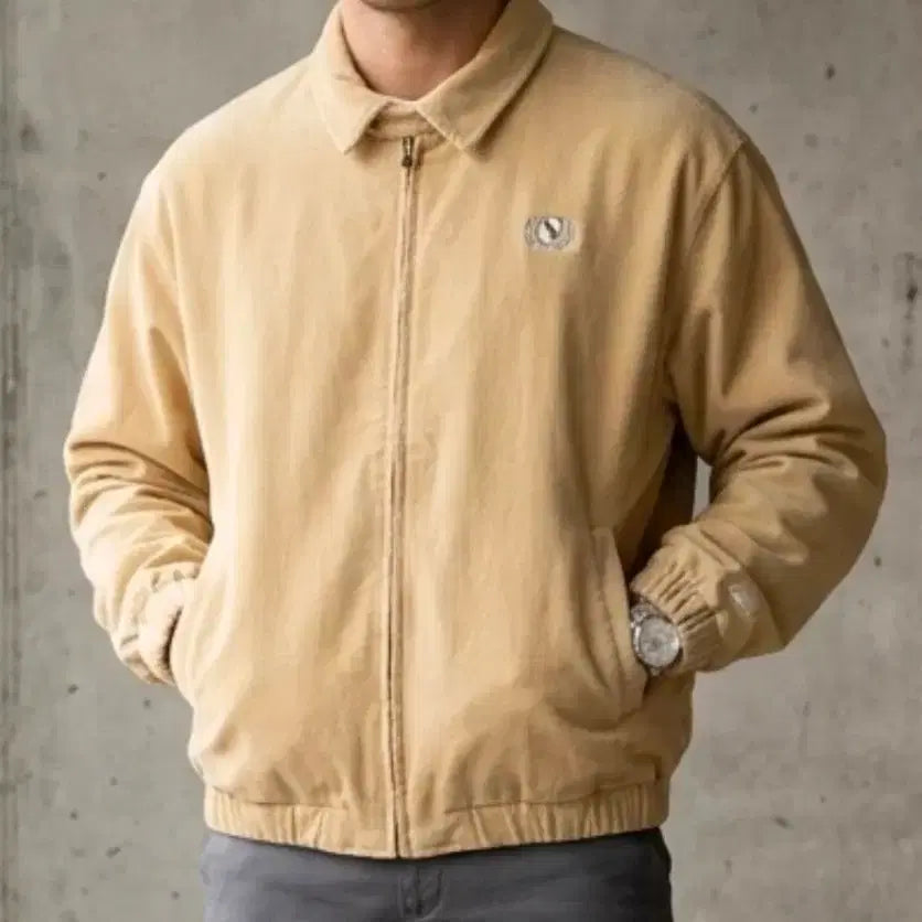 [BUNJANG] Nike Corduroy Jacket Beige M / 나이키 코듀로이 자켓 M 베이지