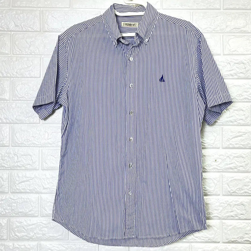 [BUNJANG] Beanpole Traditional Check Short Sleeve Shirt (Size 100) / 빈폴 트레디셔널 체크 반팔 셔츠 100