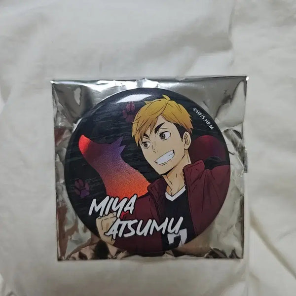 [BUNJANG] Haikyuu!! 10th Anniversary Exhibition Random Can Badge Atsumu Miya / 하이큐 10주년 기념전 랜덤 캔뱃지 미야 아츠무