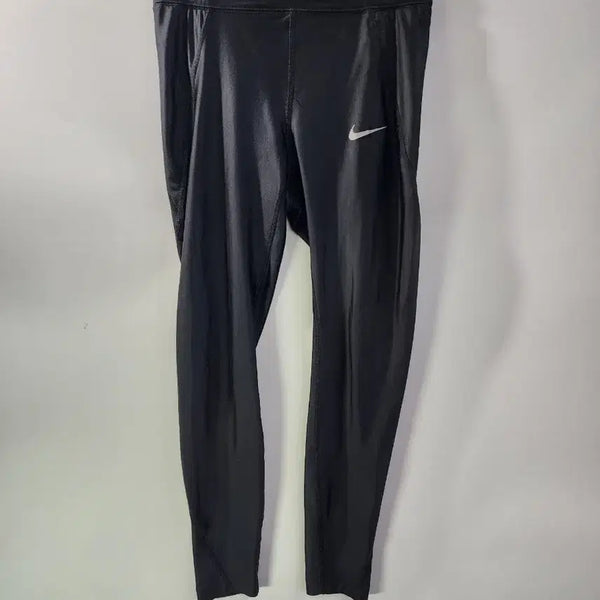 [BUNJANG] Nike Women's Black Running Tights Leggings M Size / [M] Nike 나이키 블랙 런닝 타이츠 레깅스 스판 여성 2.5브랜