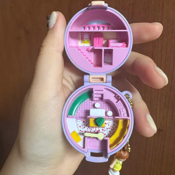 [BUNJANG] Polly Pocket 2 Polly Apartment, Gecko Keyring, Tamagotchi Keyring / 폴리포켓2 폴리아파트 츄파춥스 가챠 게코키링 다마고치키링 짱구