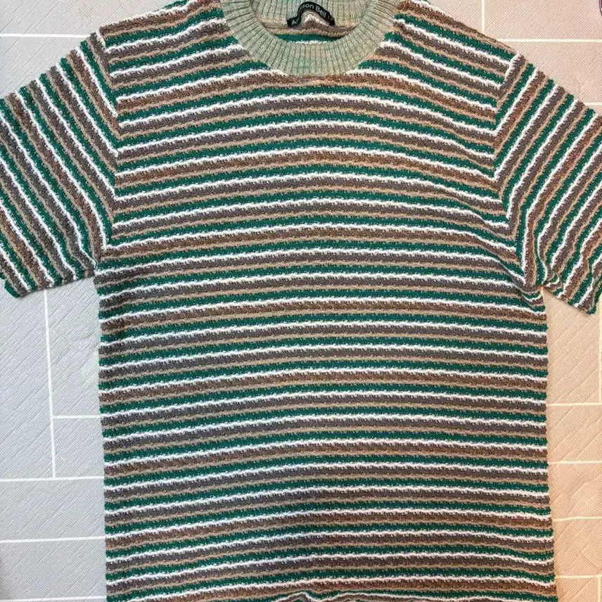 [BUNJANG] Andersson Bell Knit Short Sleeve T-Shirt / 앤더슨벨 니트 반팔