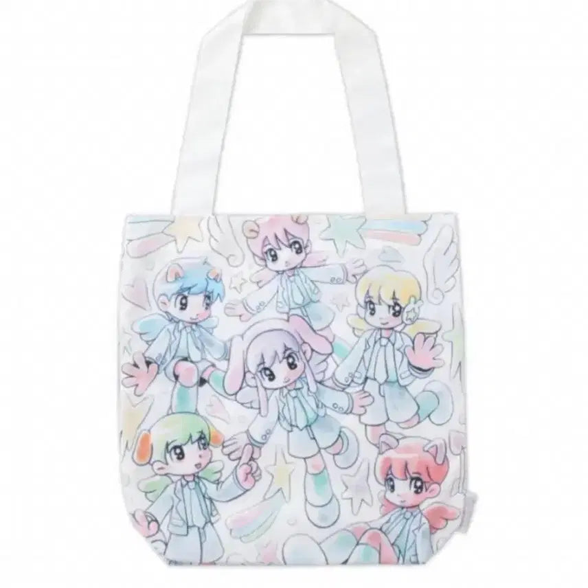 [BUNJANG] Wish Shoulder Bag Canvas Tote Bag / 위시 숄더백 위시 가방 캔버스백 에코백 유우시