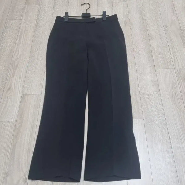 [BUNJANG] Time Black Slit Pants (Size 55) / 타임블랙슬릿팬츠(55)