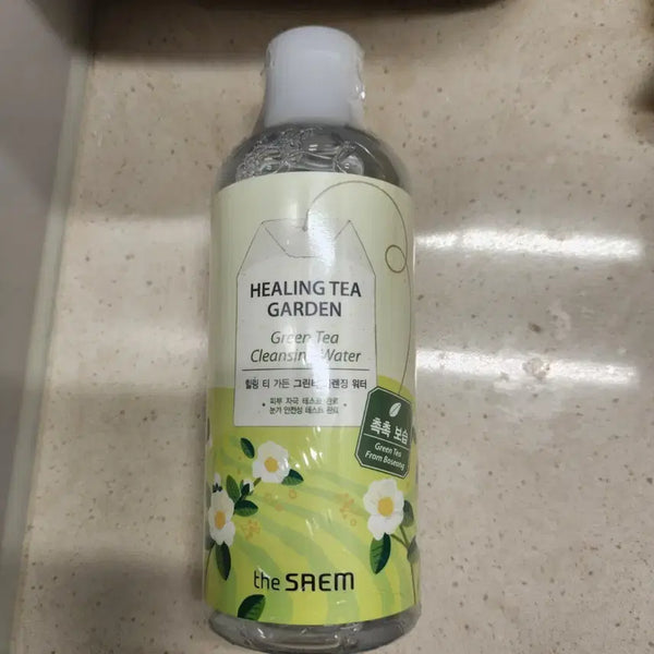 [BUNJANG] The Saem Healing Tea Garden Green Tea Cleansing Water (Sealed) / 미개봉더샘 힐링 티 가든 그린티 클렌징 워터양도급처판매