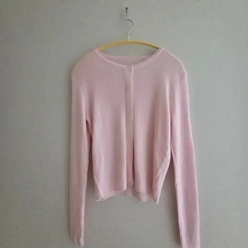 [BUNJANG] Soft Pink Cardigan / 핑크 가디건