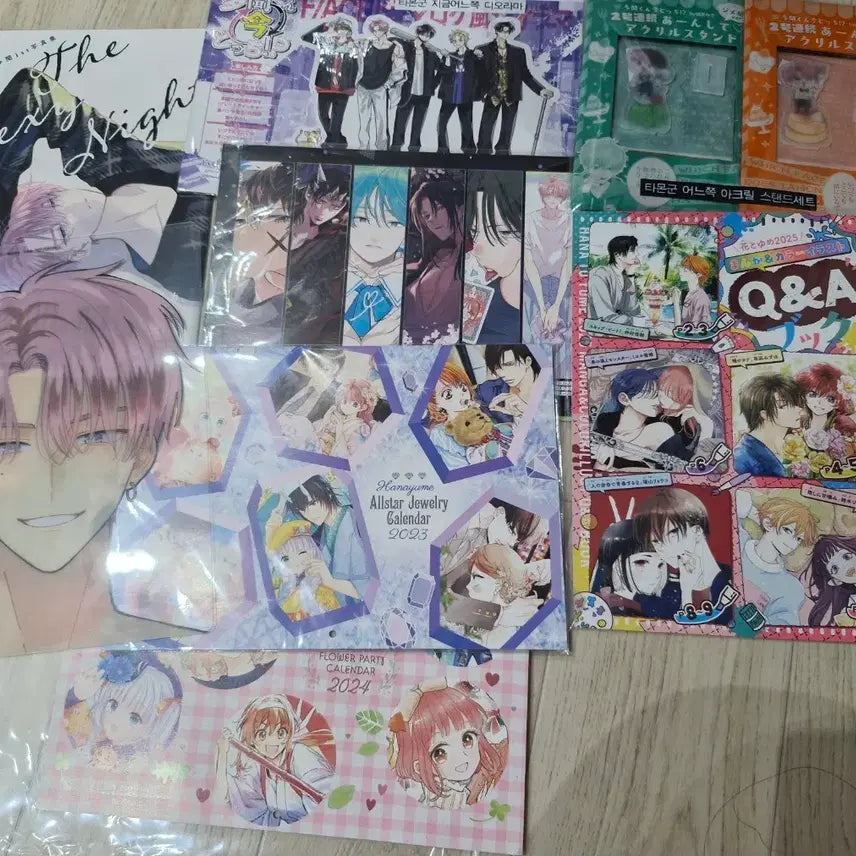 [BUNJANG] Hanatoyume Tamon-kun Extras Set / 하나또유메 타몬군 부록