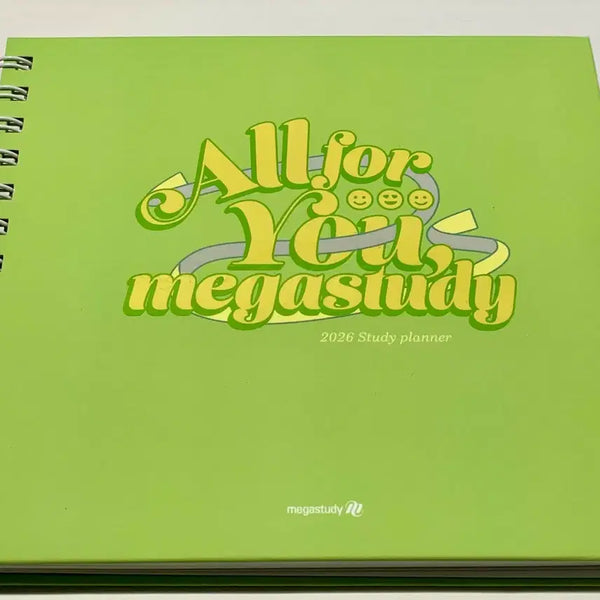 [BUNJANG] Megastudy 2027 Semester 2 Study Planner (Sealed) / 2027[2026] 메가스터디 스터디 플래너 2학기 미개봉 새제품