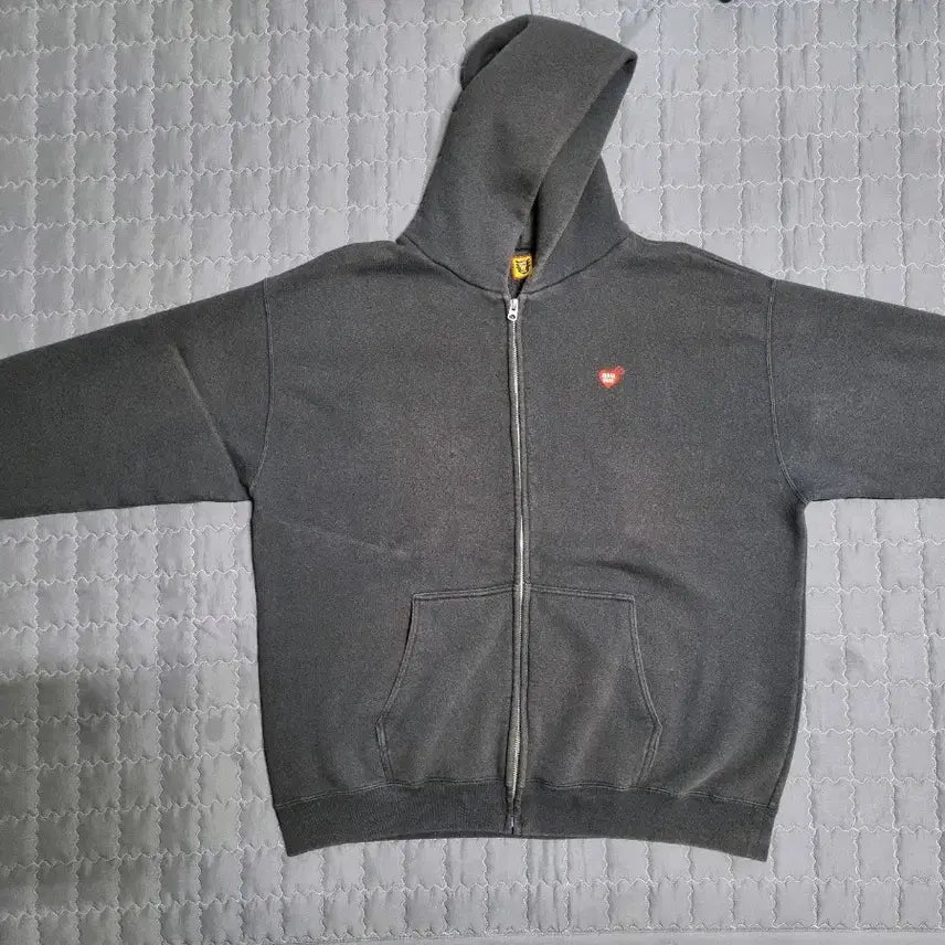[BUNJANG] Human Made Zip-Up Hoodie Black 2XL / 2XL 휴먼메이드 후드 집업 블랙