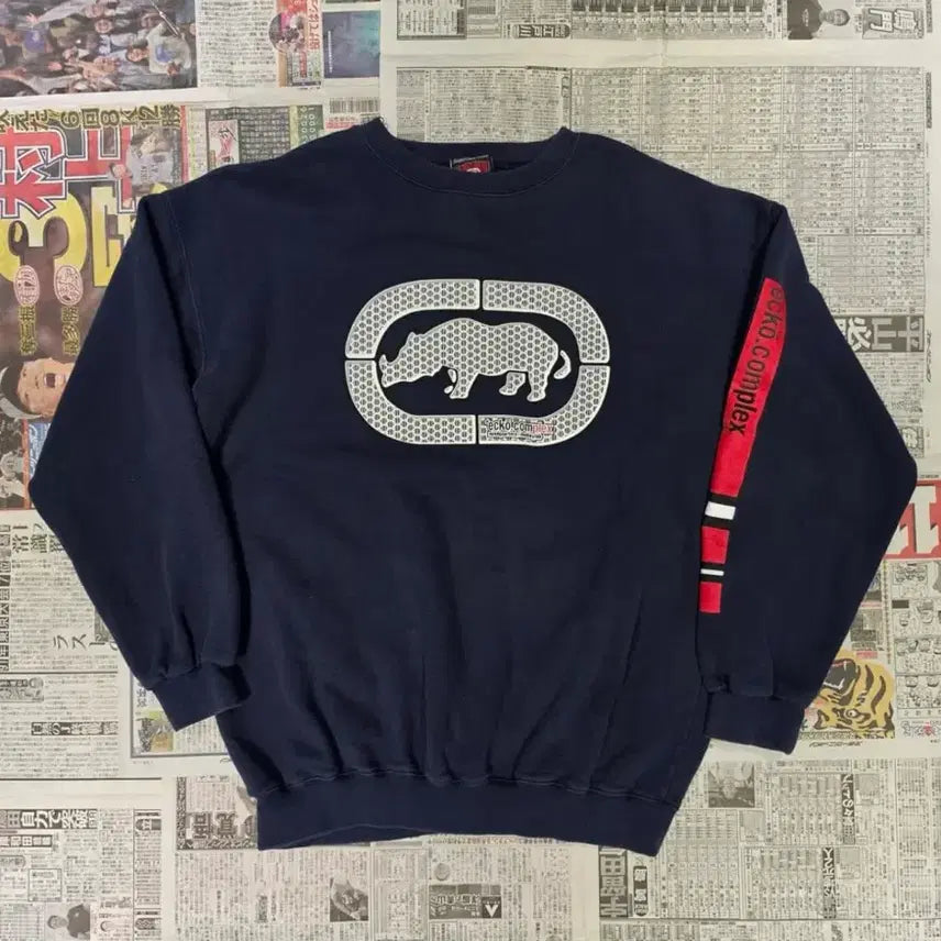 [BUNJANG] ECKO UNLTD Vintage Y2K Hip Hop Sweatshirt XL / ECKO UNLTD 맨투맨 XL