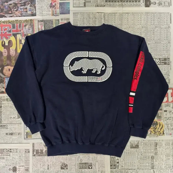 [BUNJANG] ECKO UNLTD Vintage Y2K Hip Hop Sweatshirt XL / ECKO UNLTD 맨투맨 XL