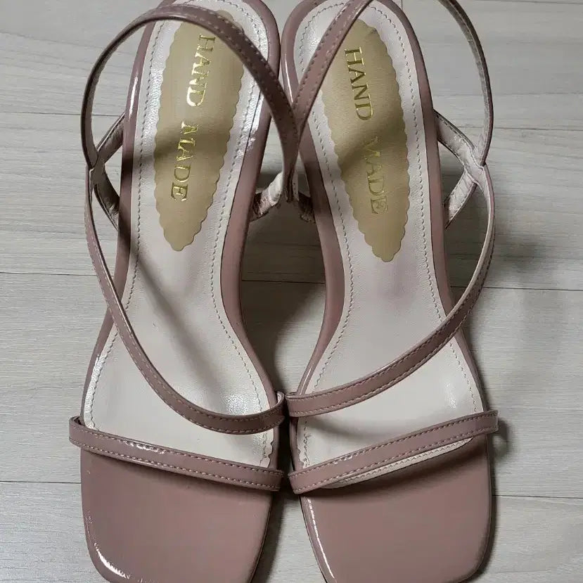 [BUNJANG] Women's Pink Sandals - 235 Size, 10cm Heel / 인디핑크 샌들 235/10cm