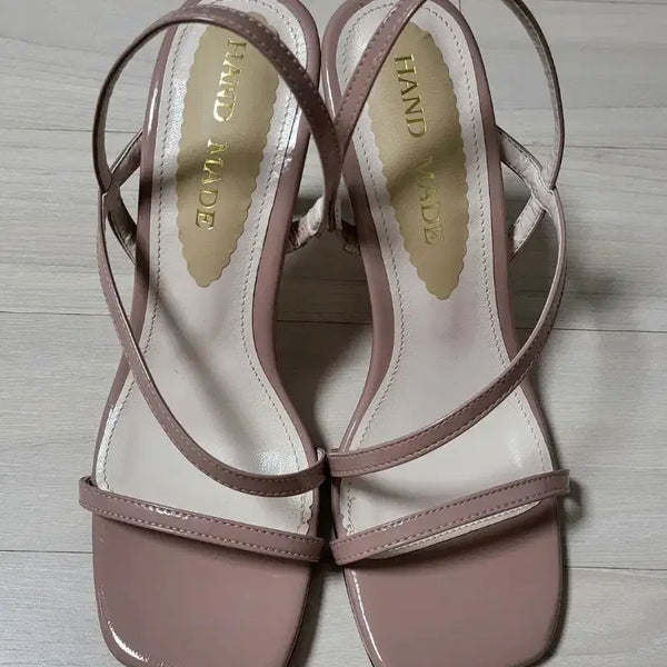 [BUNJANG] Women's Pink Sandals - 235 Size, 10cm Heel / 인디핑크 샌들 235/10cm