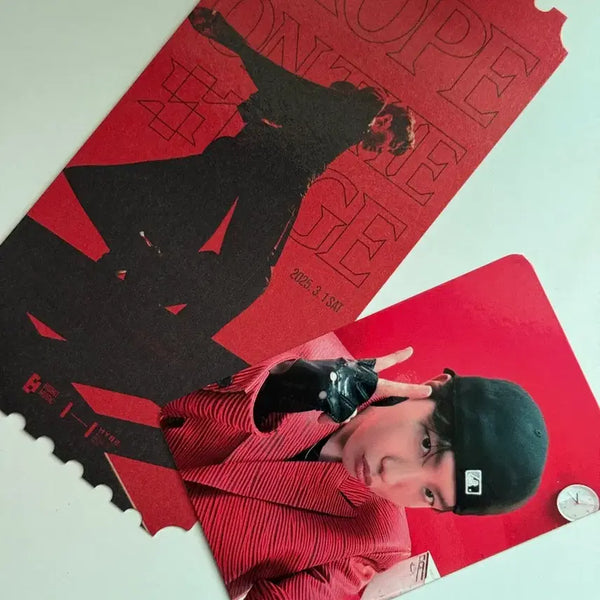 [BUNJANG] BTS J-Hope Hope On The Street ARMY ZONE Ticket Photocard / 방탄 bts 제이홉 홉온스 아미존 티켓 포카